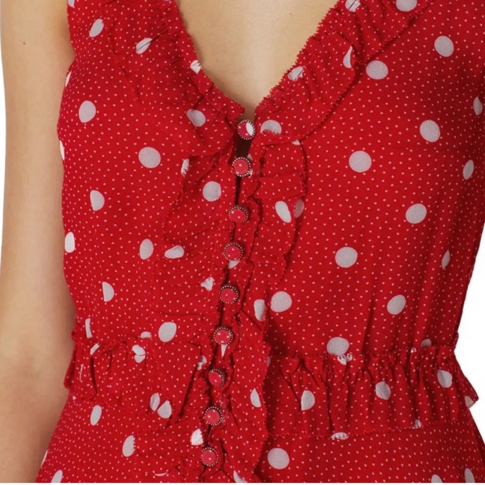 Kooples Red Dot Dress